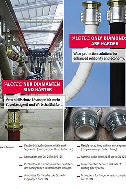 Front page of the Flexible Hosed Line Brochure