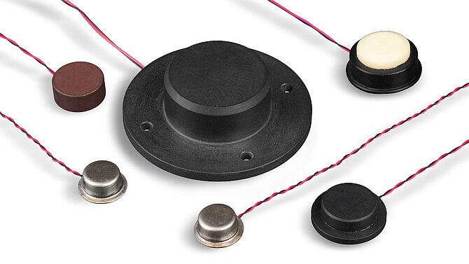 Overview of six different flow sensors