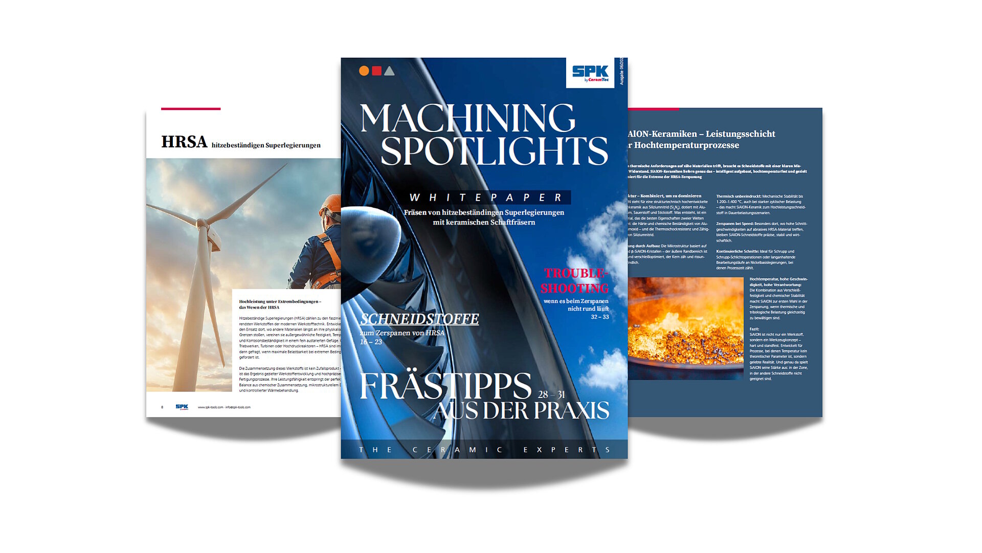 Insight into the SPK white paper ‘Machining Solutions’ for milling HRSA with end mills