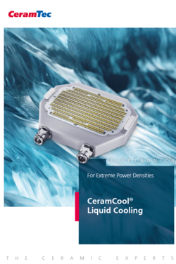 Cover picture of the Liquid Cooling brochure