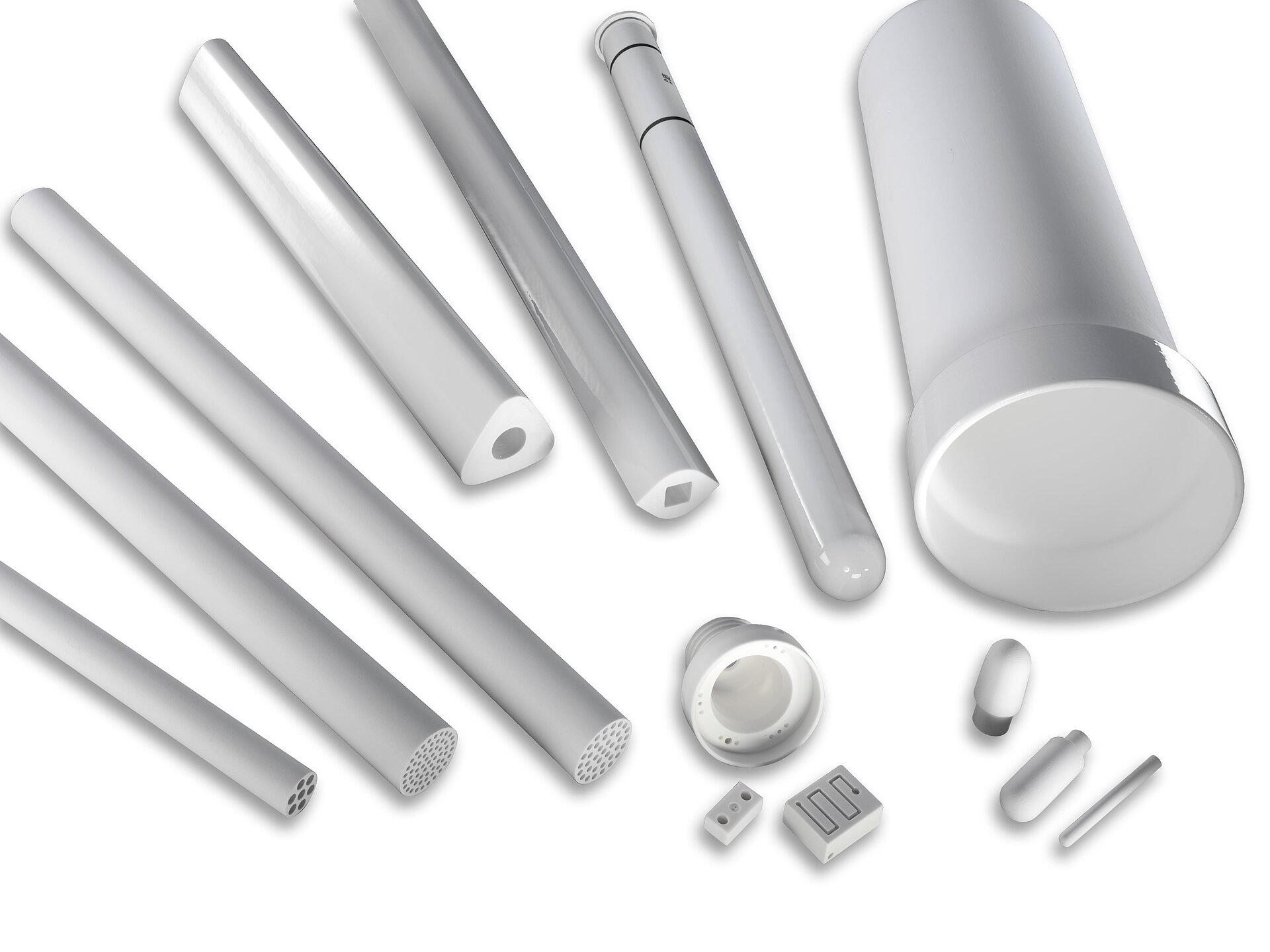 ceramic pipes and tubes