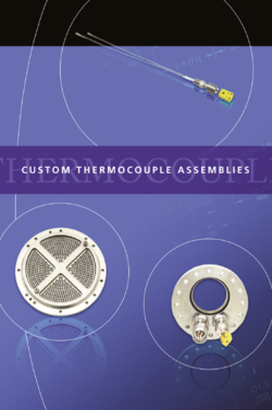 Cover page of the Thermocouples brochure of CTNA